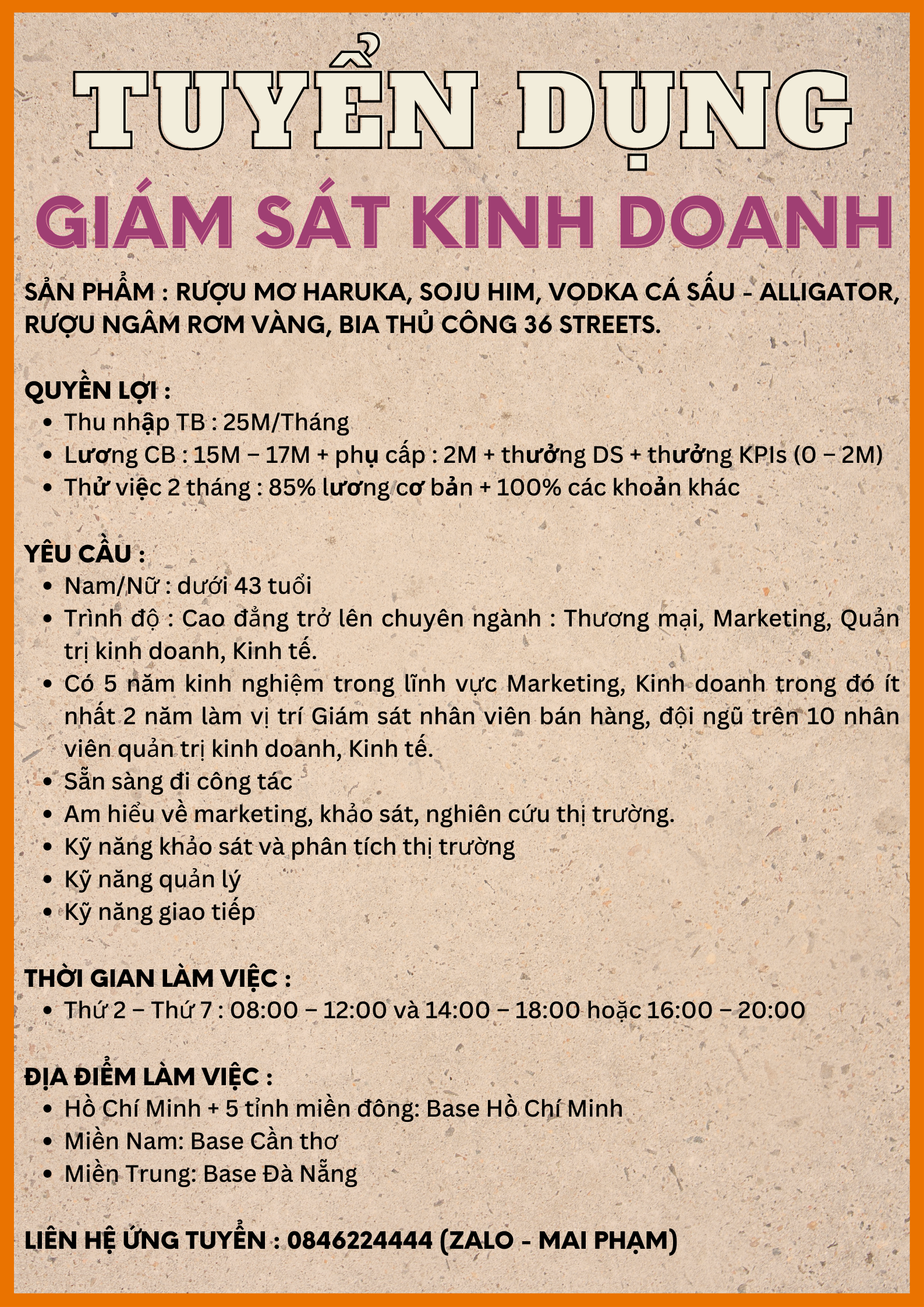 lĩnh vực hoạt động